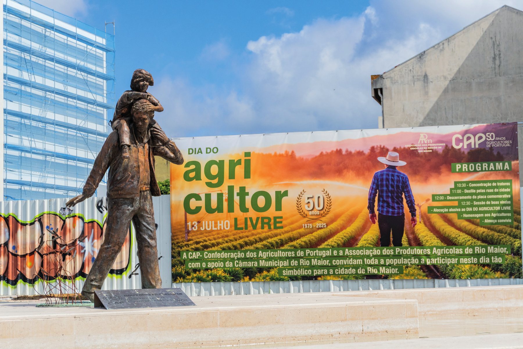 Monumento ao Agricultor Livre, Rio Maior